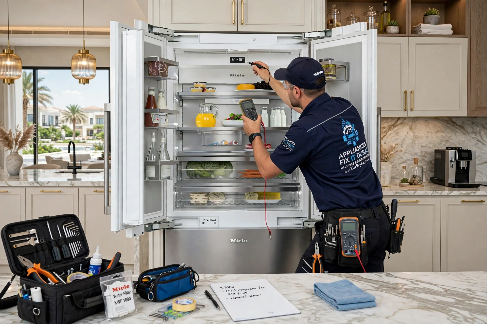 Miele Fridge Repair in Emirates Hills and Dubai Hills Estate - Professional Team
